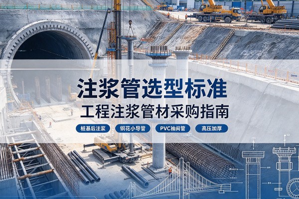 阳泉注浆管选型标准