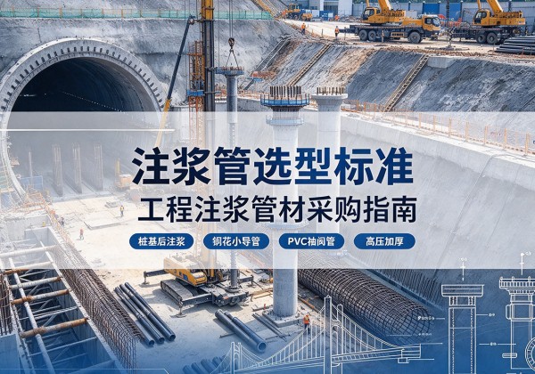 阳泉注浆管选型标准